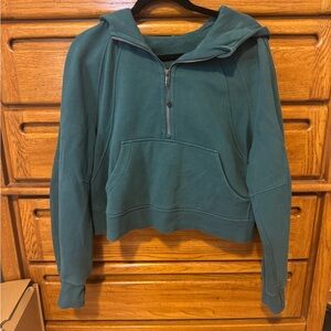 lululemon scuba oversized half-zip hoodie (m/l)